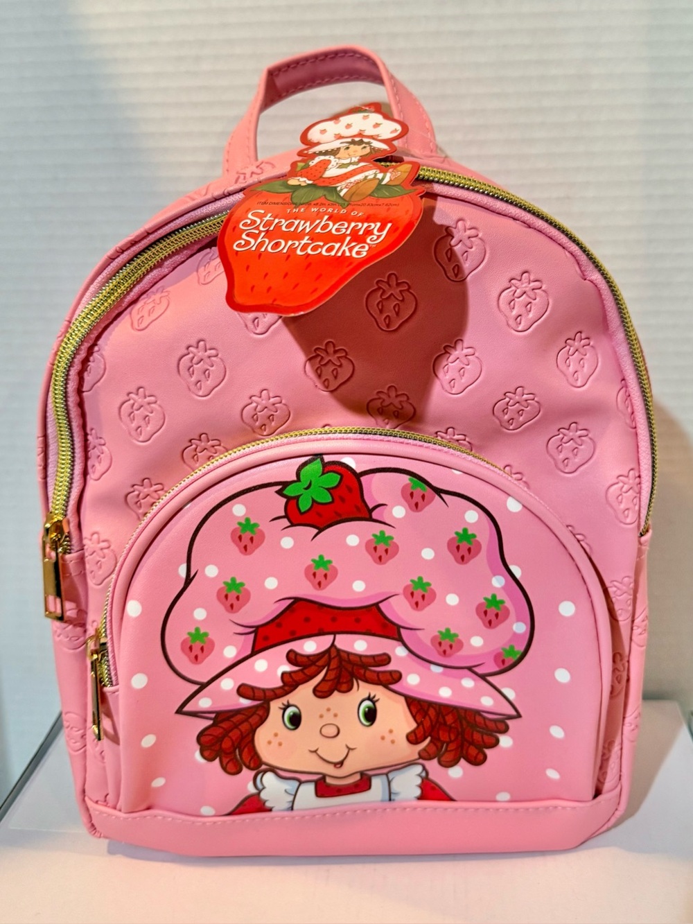 Strawberry Shortcake Mini Backpack with Adjustable Straps BNWT - Picture 3 of 10